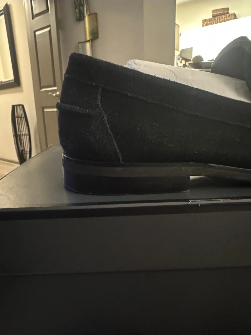 Steve Madden 🔥Alfio Men's Black Suede Bit Loafers - Classic Slip-On Dress Shoe